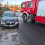 Kierująca fiatem wjechała w barierki mostu w Luboszycach