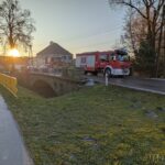 Kierująca fiatem wjechała w barierki mostu w Luboszycach