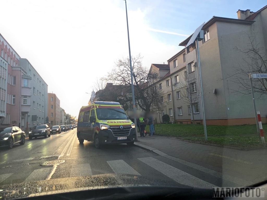 Potrącenie na przejściu dla pieszych na ul. Spychalskiego w Opolu