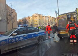 Potrącenie na przejściu dla pieszych na ul. Spychalskiego w Opolu