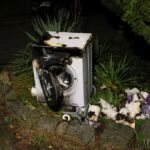 W jednym z mieszkań przy ul. Bończyka w Opolu zapaliła się pralka