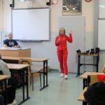 Paraolimpijka Barbara Bieganowska–Zając spotkała się z dziećmi i seniorami z gminy Dobrzeń Wielki