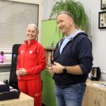 Paraolimpijka Barbara Bieganowska–Zając spotkała się z dziećmi i seniorami z gminy Dobrzeń Wielki