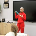 Paraolimpijka Barbara Bieganowska–Zając spotkała się z dziećmi i seniorami z gminy Dobrzeń Wielki