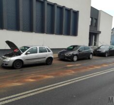 Wypadek w Dobrzeniu Wielkim, jedna osoba w szpitalu