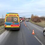 Kolizja na skrzyżowaniu ulic Lipowej i Luboszyckiej w Opolu