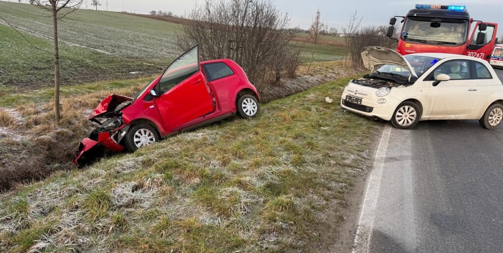 Kolizja na skrzyżowaniu ulic Lipowej i Luboszyckiej w Opolu Kolizja na skrzyżowaniu ulic Lipowej i Luboszyckiej w Opolu