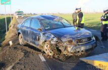 Wypadek na ul. Opolskiej w Opolu-Sławicach