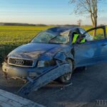 Wypadek na ul. Opolskiej w Opolu-Sławicach