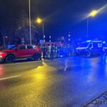 Wypadek na ulicy Ozimskiej w Opolu, zderzyły się dwa samochody