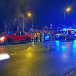 Wypadek na ulicy Ozimskiej w Opolu, zderzyły się dwa samochody