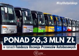 Na opolskich drogach: ponad 26 milionów złotych na nowe połączenia autobusowe