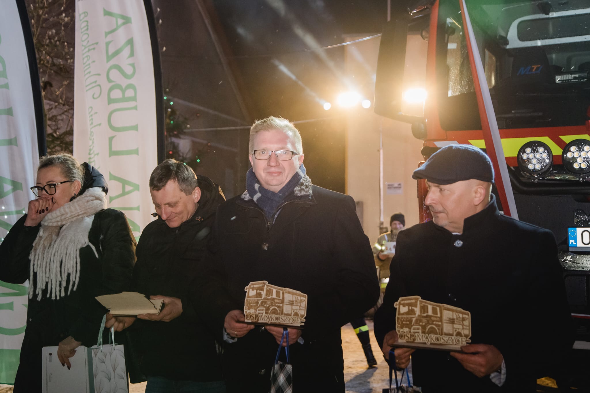 Gdy mróz ustępuje miejsca dumie. Nowy strażacki rozdział w Mąkoszycach
