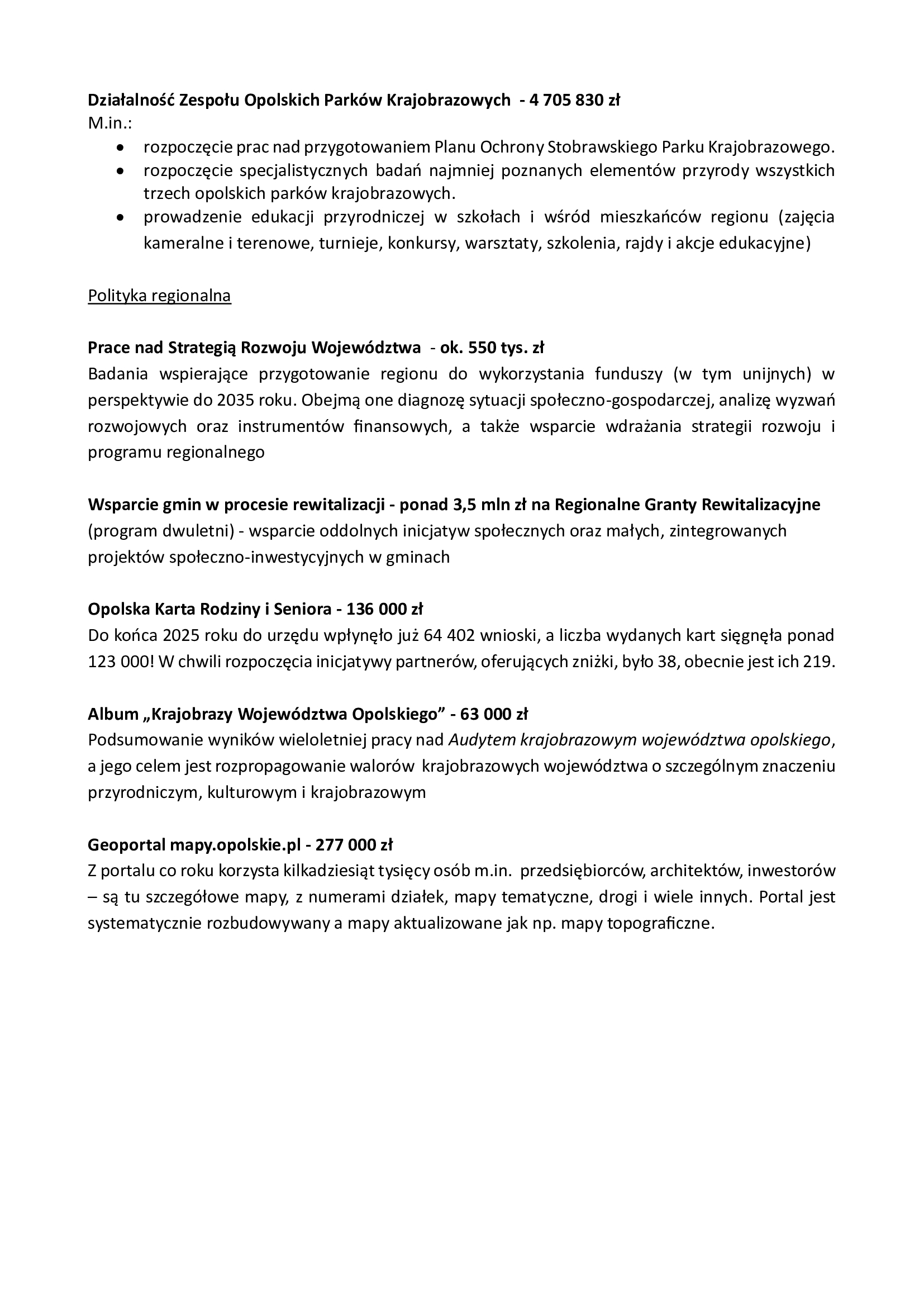 Budżet dla środowiska i regionu bez poparcia opozycji. Zarząd województwa stawia na czyste powietrze, bioróżnorodność i rewitalizację