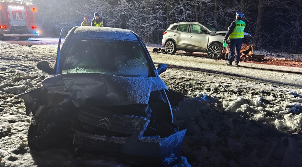 Dzisiaj dwa wypadki na drogach krajowych Opolszczyzny: w Falmirowicach i w Gręboszowie
