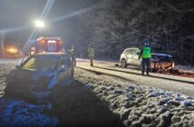 2 Stycznia – dwa wypadki&nbsp;na&nbsp;drogach krajowych Opolszczyzny: w Falmirowicach i w Gręboszowie