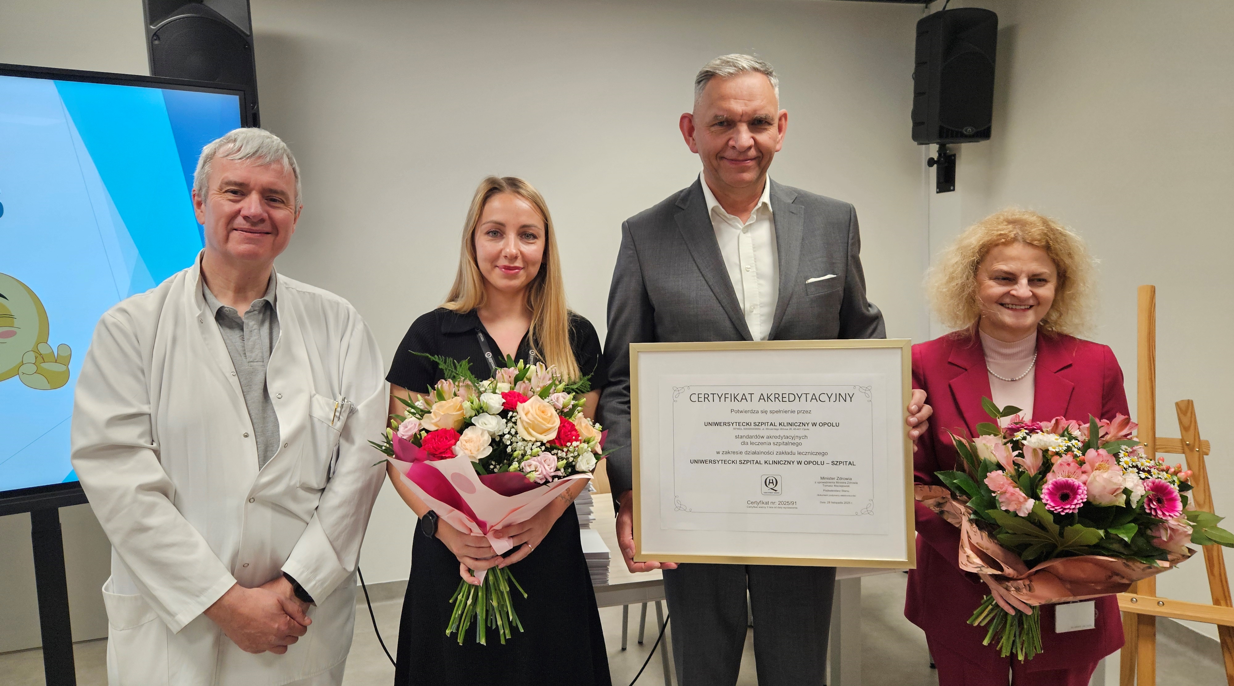 Rekordowa akredytacja dla USK w Opolu. 88 procent potwierdzeniem jakości i bezpieczeństwa