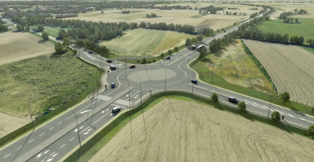 Rondo zamiast niebezpiecznego skrzyżowania. Obwodnica Grodkowa do przebudowy Rondo zamiast niebezpiecznego skrzyżowania. Obwodnica Grodkowa do przebudowy