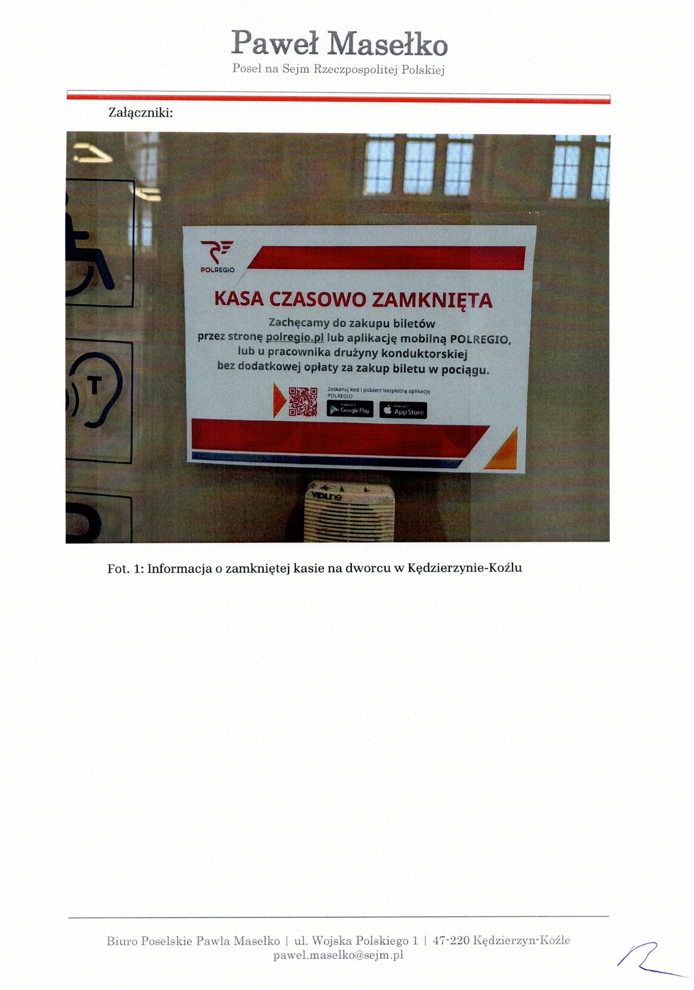 Dworzec bez okienka, pasażer bez wyboru