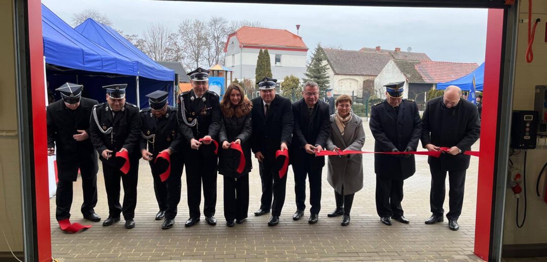 Nowa remiza OSP w Kromołowie oficjalnie otwarta