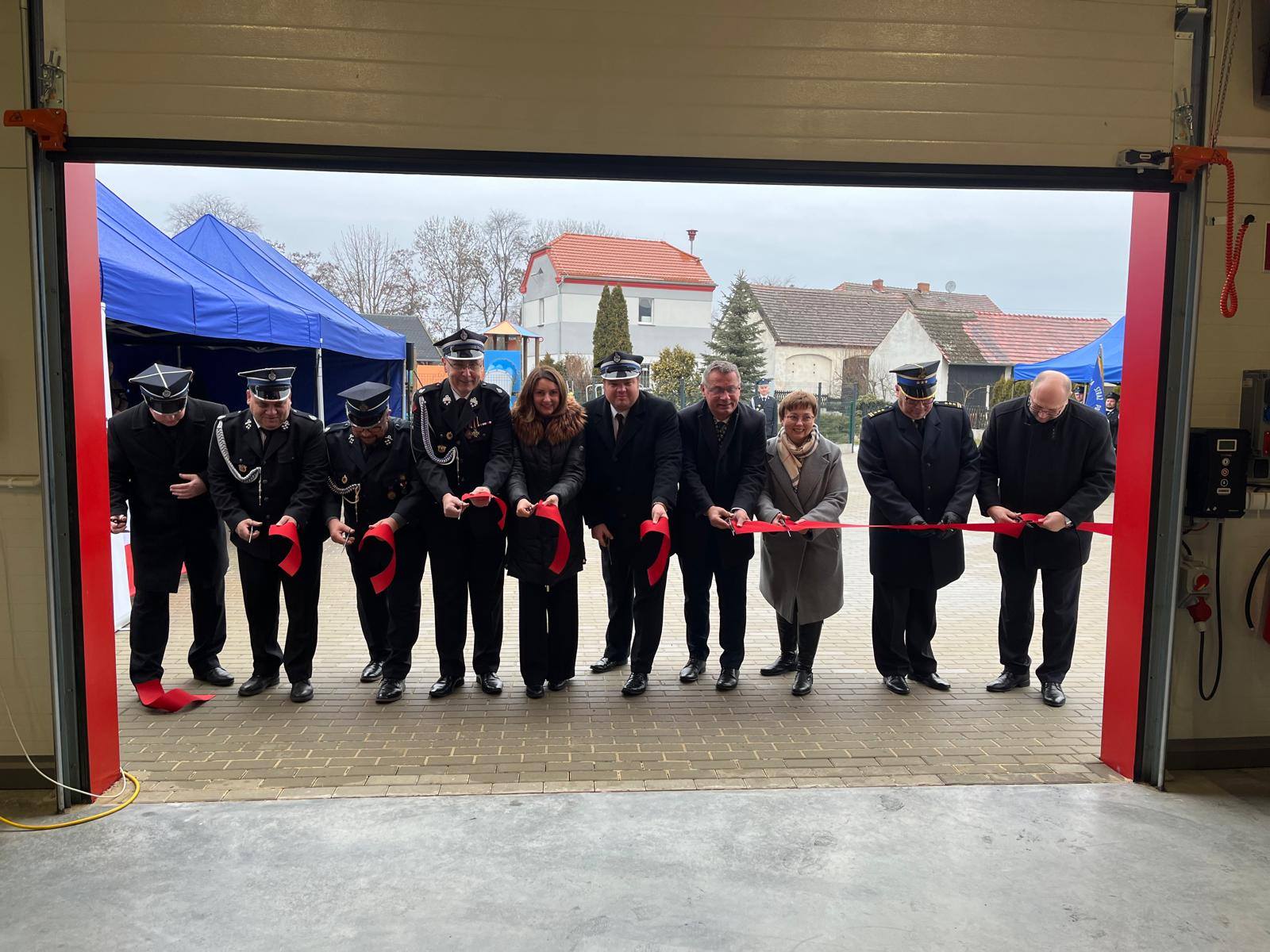 Nowa remiza OSP w Kromołowie oficjalnie otwarta
