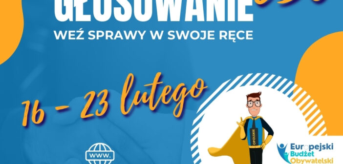 Europejski Budżet Obywatelski. Teraz decydują mieszkańcy