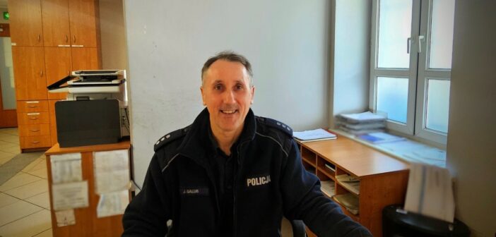 Intuicja ważniejsza niż procedury. Jak komisarz ze Strzelec Opolskich uratował życie na drugim końcu Polski