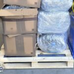 „Zamiast zwykłego towaru znalazł susz w foliowych workach”. Ogromne narkotykowe znalezisko na palecie w firmie pod Brzegiem