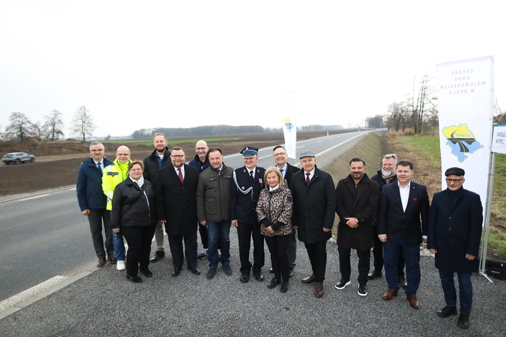 Solidarność samorządów w praktyce: Odcinek DW 407 Pogórze – Łącznik po odbudowie