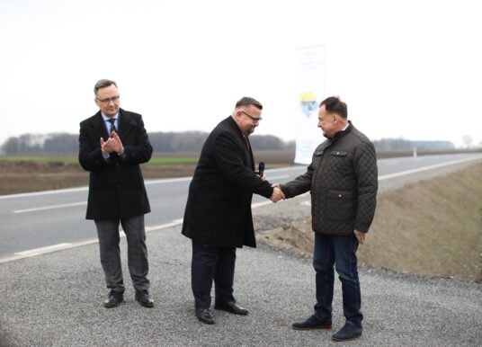 Solidarność samorządów w praktyce: Odcinek DW 407 Pogórze – Łącznik po odbudowie