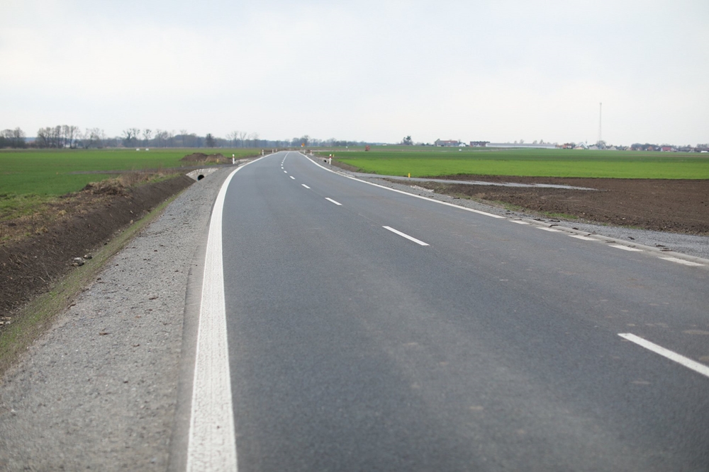 Solidarność samorządów w praktyce: Odcinek DW 407 Pogórze – Łącznik po odbudowie