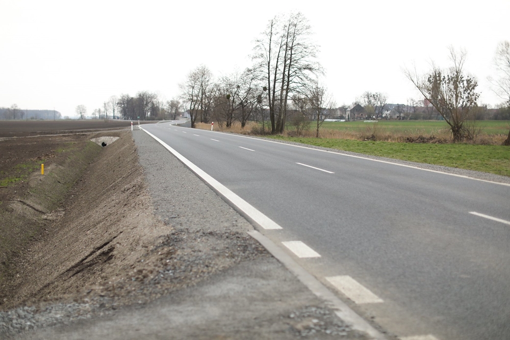 Solidarność samorządów w praktyce: Odcinek DW 407 Pogórze – Łącznik po odbudowie