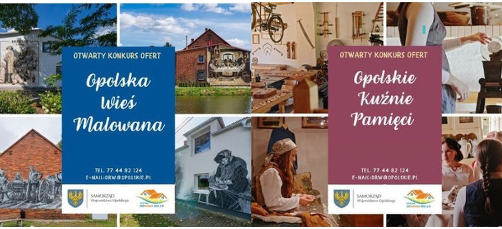 Muralowe opowieści i strażnicy tradycji &ndash; znamy wyniki konkurs&oacute;w dla opolskich wsi!