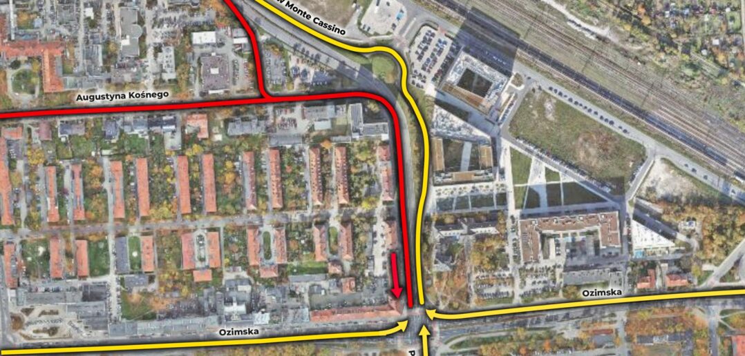 Ważne zmiany w centrum Opola: Przywr&oacute;cenie ruchu dwukierunkowego przy CUP