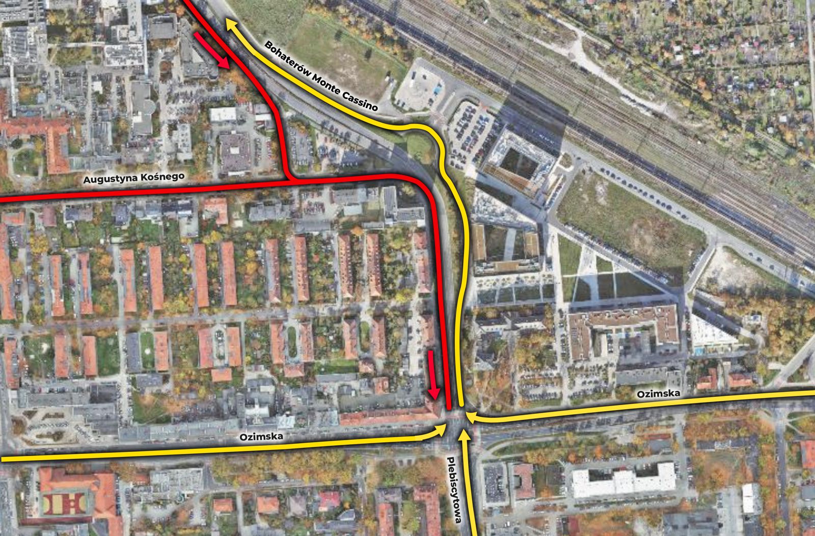 Ważne zmiany w centrum Opola: Przywrócenie ruchu dwukierunkowego przy CUP