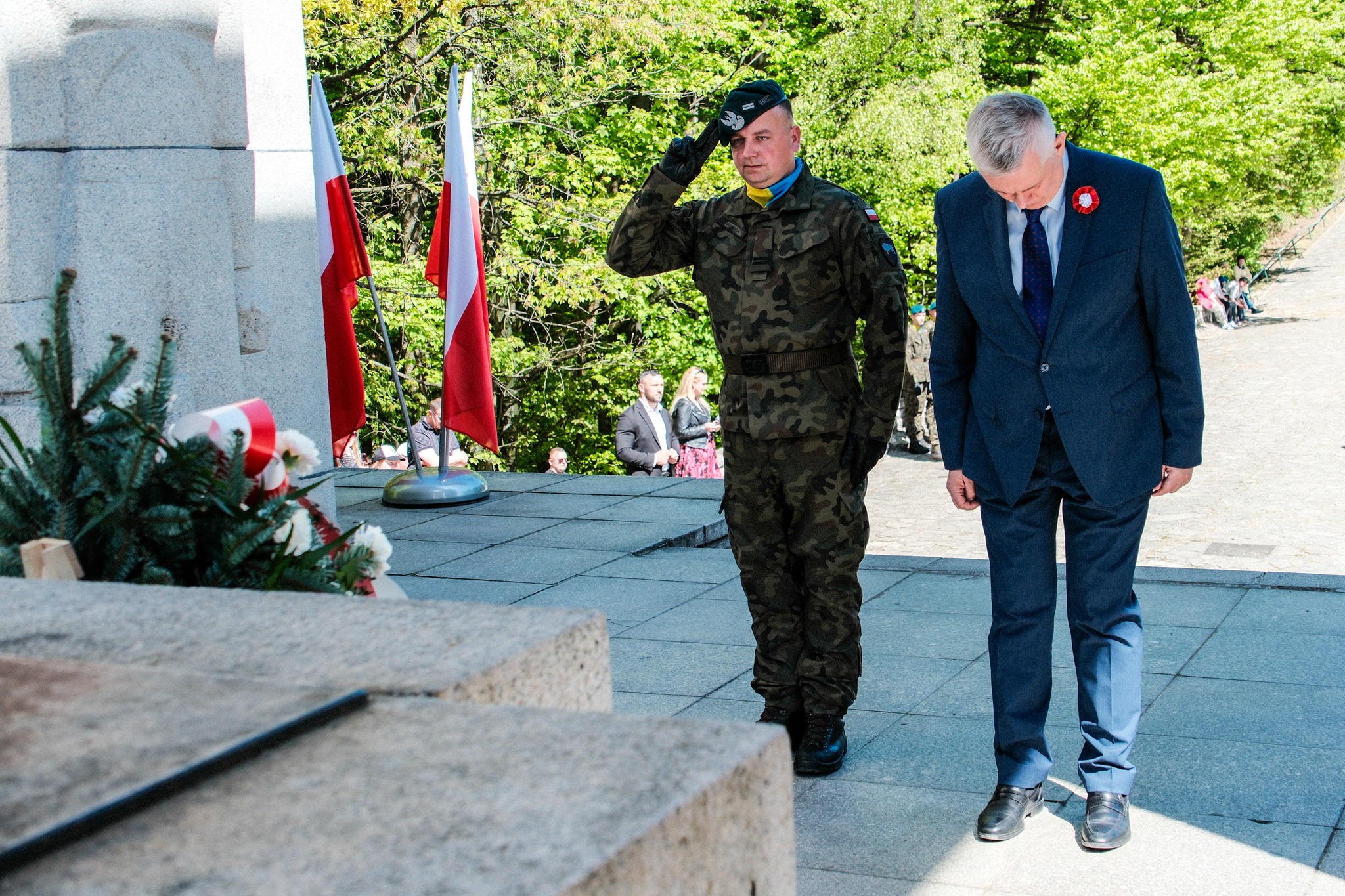 Śląska sztafeta pokoleń. Na Górze św. Anny uczczono 105. rocznicę III Powstania Śląskiego