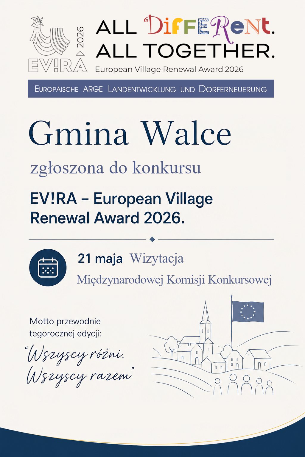 Europejskie aspiracje gminy Walce: Komisja konkursowa oceni lokalny potencjał