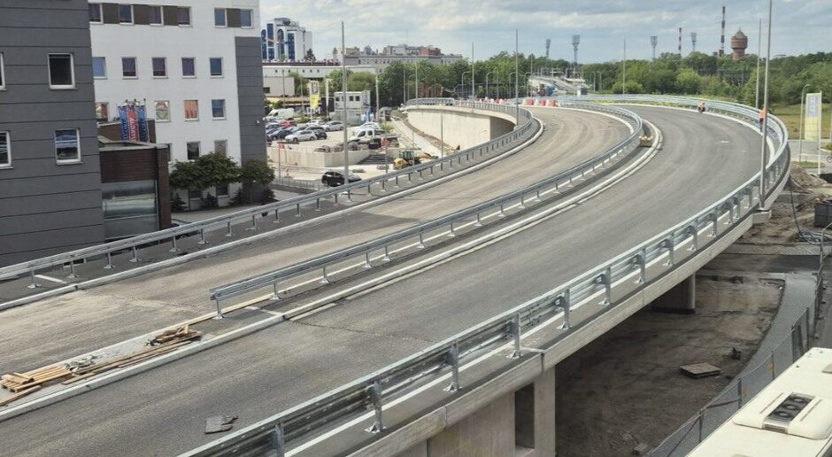 Nowa estakada przy CUP w Opolu otwarta od środy. Sprawdź zmiany w ruchu!