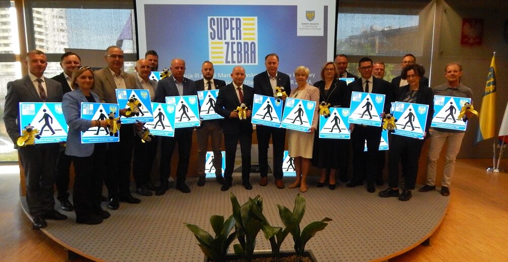 Bezpieczniejsze przejścia w wojew&oacute;dztwie opolskim. Powstaną 43 nowe &bdquo;Super Zebry&rdquo;