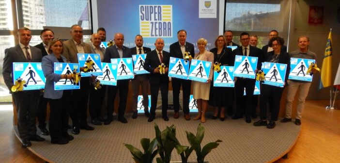 Bezpieczniejsze przejścia w województwie opolskim. Powstaną 43 nowe „Super Zebry”