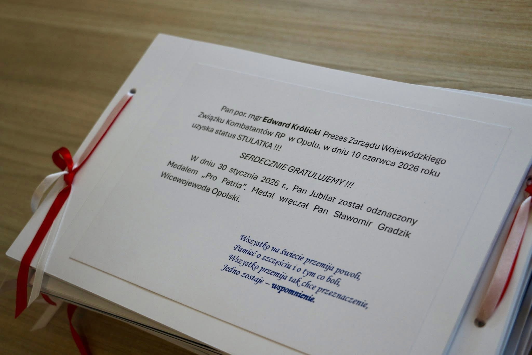 Sto lat służby Polsce. Niezwykły jubileusz porucznika Edwarda Królickiego