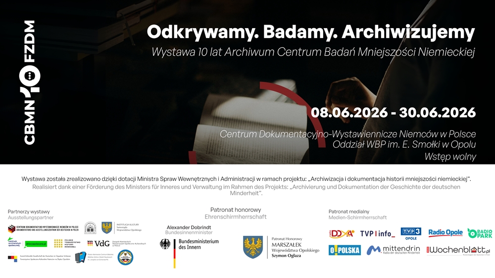 Historie ukryte na archiwalnych półkach. W Opolu można zobaczyć niezwykłe zbiory dokumentujące losy mniejszości niemieckiej