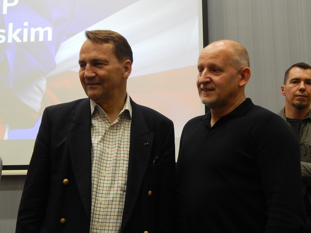 Sikorski w Opolu. Po rozmowach z działaczami KO czas na Festiwal Książki