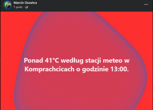 41 stopni? Opolskie nie składa broni!