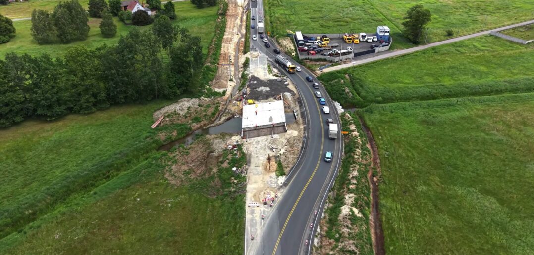 Półmetek rozbudowy DK45. Coraz bliżej nowego ronda i bezpieczniejszej trasy Półmetek rozbudowy DK45. Coraz bliżej nowego ronda i bezpieczniejszej trasy