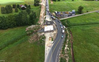Półmetek rozbudowy DK45. Coraz bliżej nowego ronda i bezpieczniejszej trasy Półmetek rozbudowy DK45. Coraz bliżej nowego ronda i bezpieczniejszej trasy
