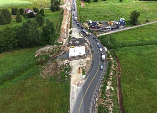 Półmetek rozbudowy DK45. Coraz bliżej nowego ronda i bezpieczniejszej trasy