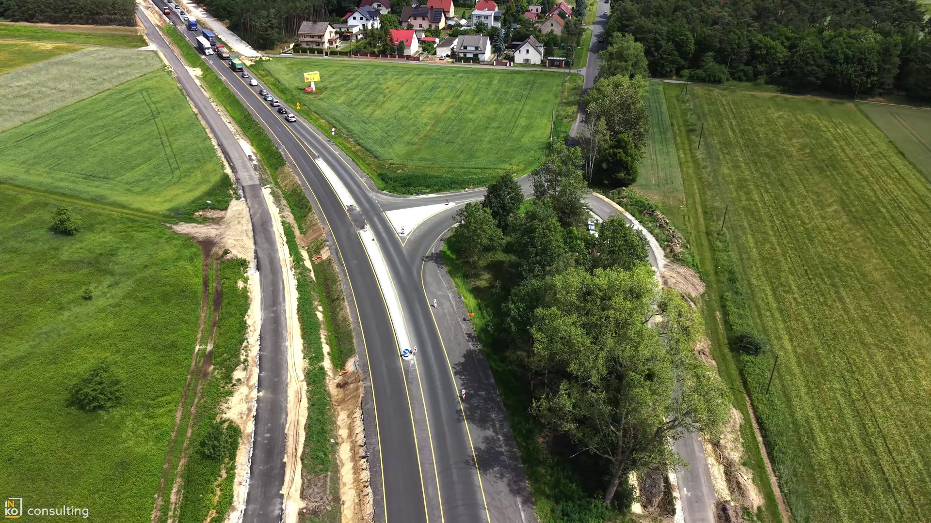 Półmetek rozbudowy DK45. Coraz bliżej nowego ronda i bezpieczniejszej trasy