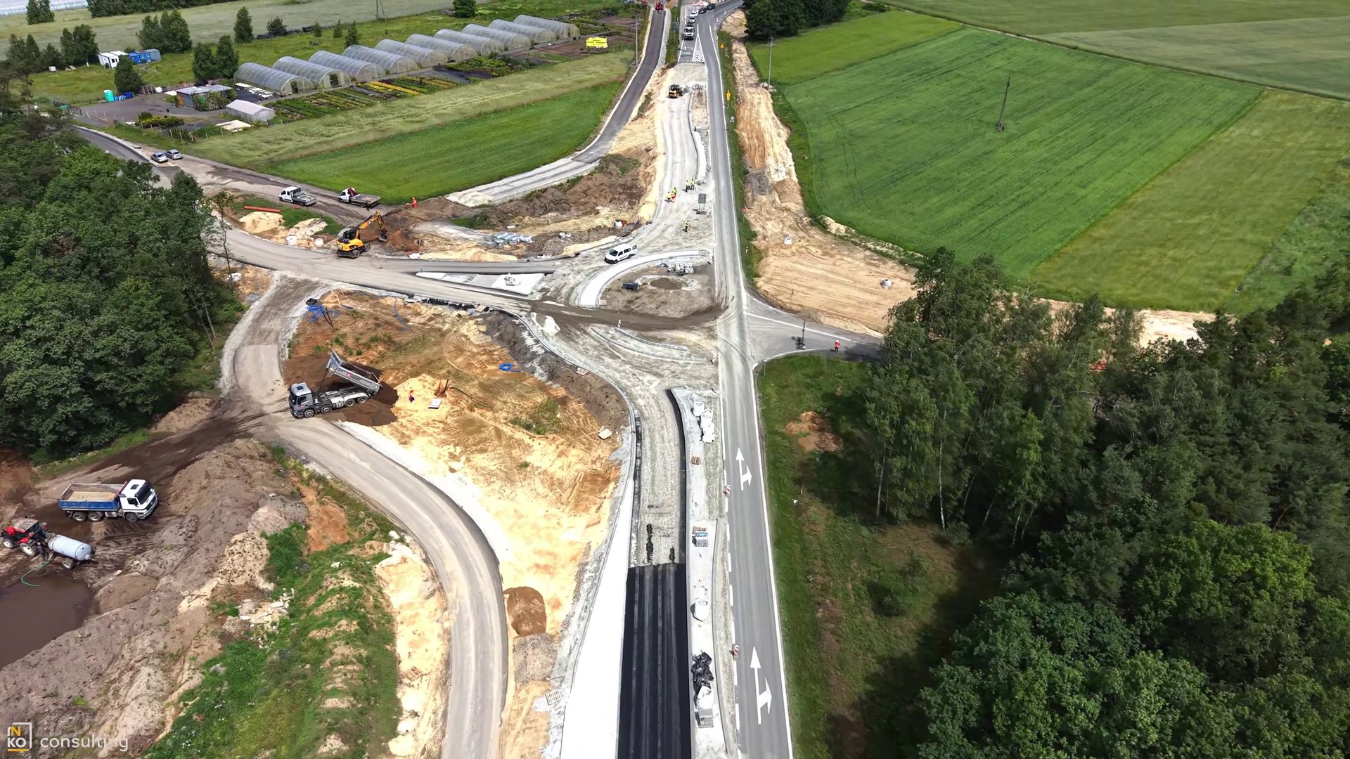 Półmetek rozbudowy DK45. Coraz bliżej nowego ronda i bezpieczniejszej trasy