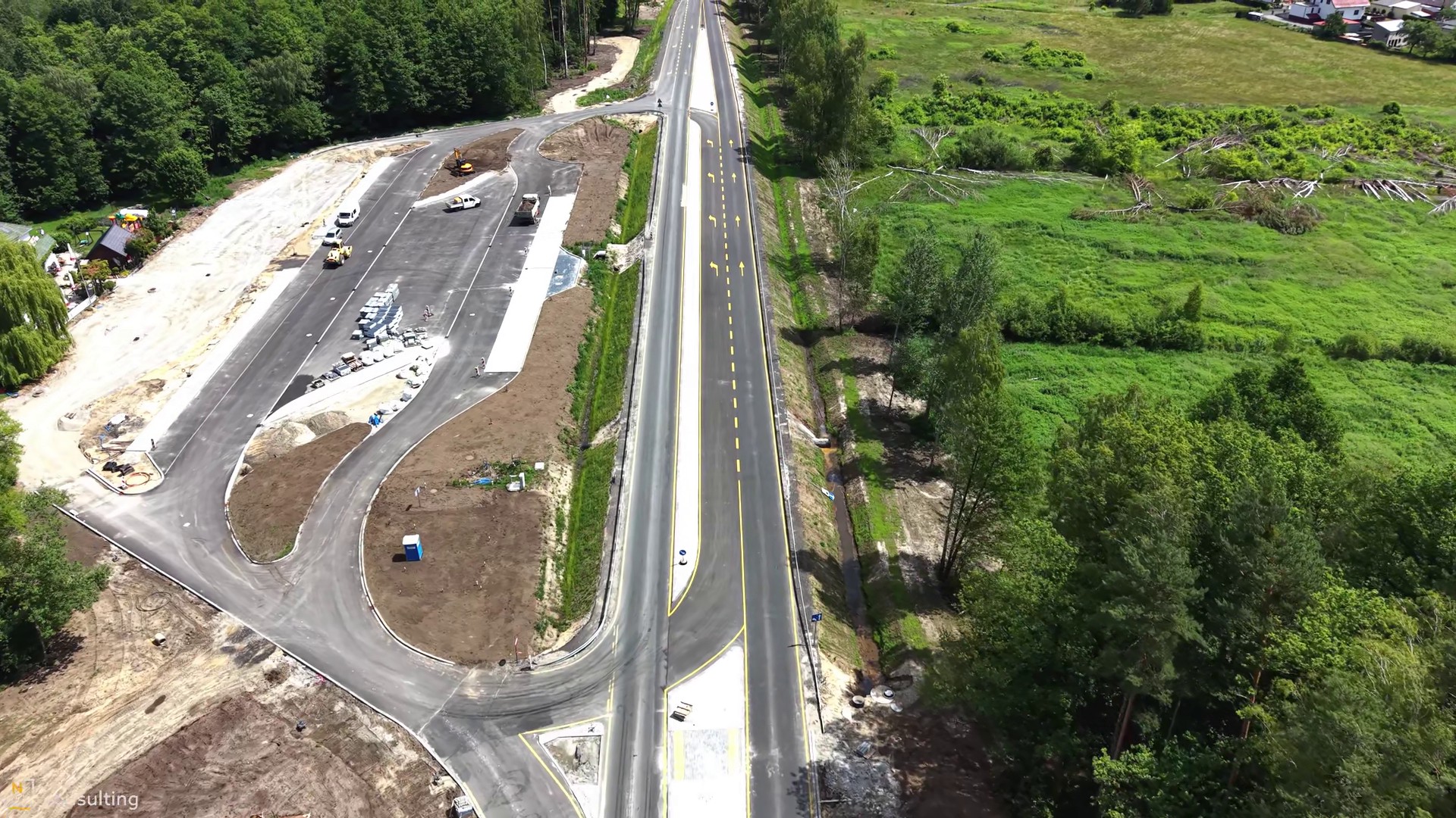 Półmetek rozbudowy DK45. Coraz bliżej nowego ronda i bezpieczniejszej trasy